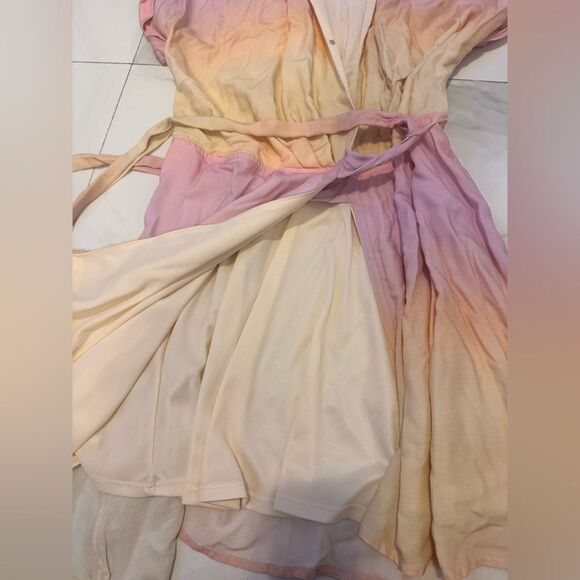 GB Elegant Ombre Wrap Dress #1 - Picture 6 of 10